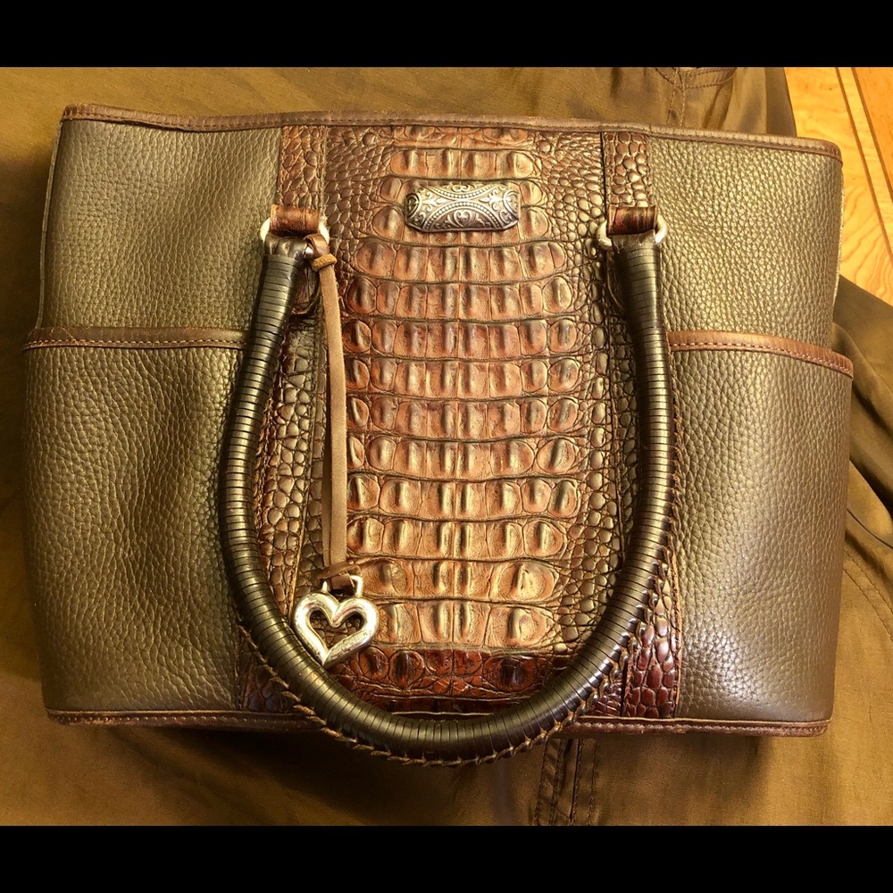 🚩SOLD🚩 Vintage Brighton handbag, leather